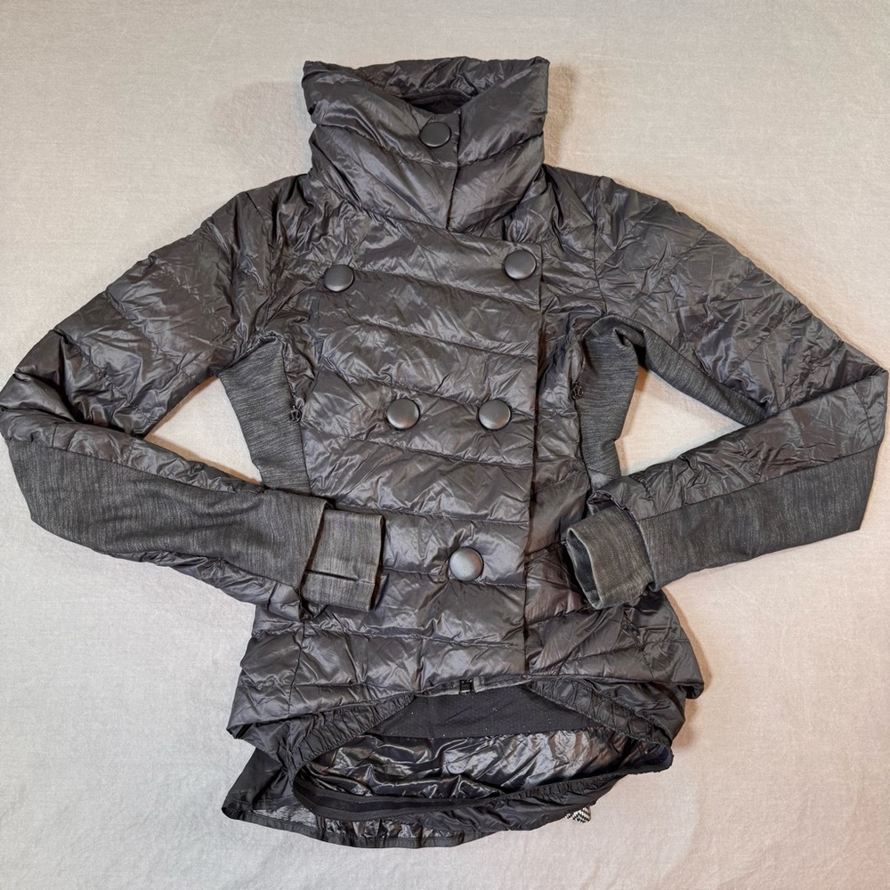 lululemon athletica Black Quilted Jacket